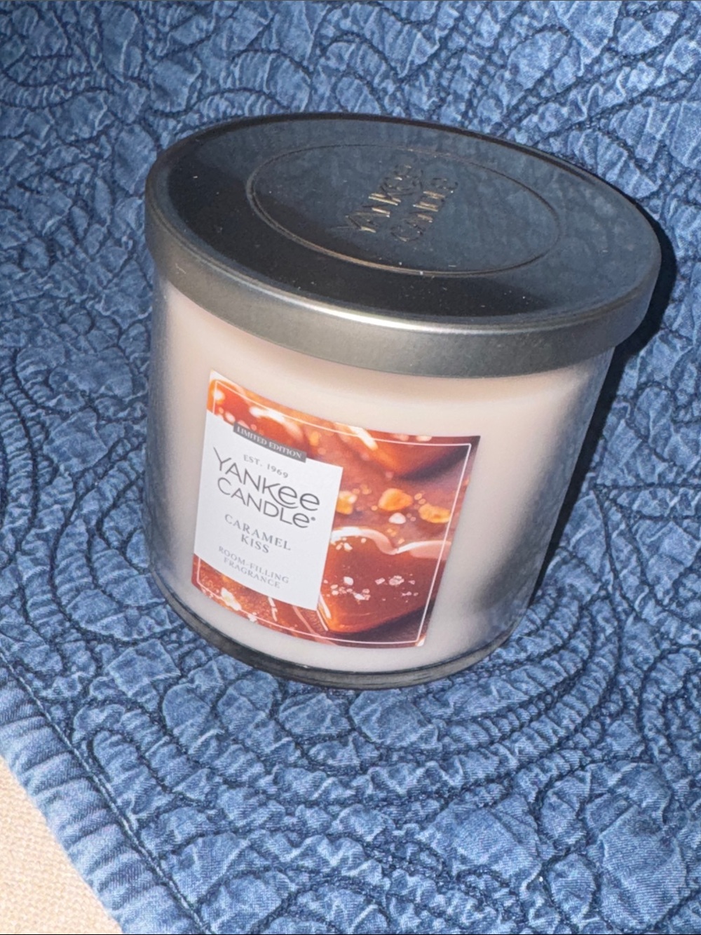 Yankee Candle Limited Edition Caramel Kiss Candle - 3 Wick 14.5 Oz